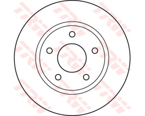 Brake Disc DF4933 TRW, Image 2