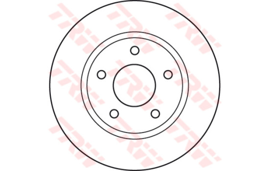 Brake Disc DF4933 TRW, Image 2