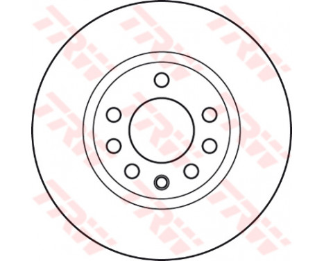 Brake Disc DF4936 TRW, Image 2