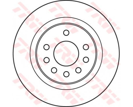 Brake Disc DF4938 TRW, Image 2