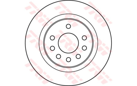 Brake Disc DF4938 TRW, Image 2