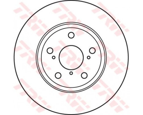 Brake Disc DF4939S TRW, Image 2