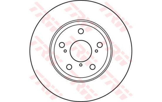 Brake Disc DF4939S TRW, Image 2