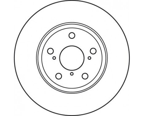 Brake Disc DF4939S TRW, Image 4