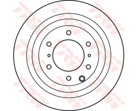 Brake Disc DF4944S TRW, Image 2