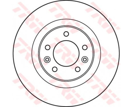 Brake Disc DF4945 TRW, Image 2