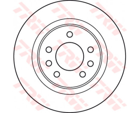 Brake Disc DF4960 TRW, Image 2