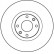 Brake Disc DF4962S TRW, Thumbnail 3