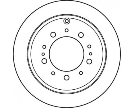 Brake Disc DF4965S TRW, Image 4