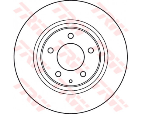 Brake Disc DF4967 TRW, Image 2