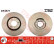 Brake Disc DF4971 TRW