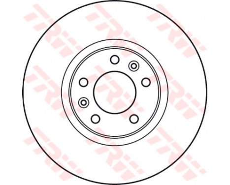 Brake Disc DF4971 TRW, Image 2