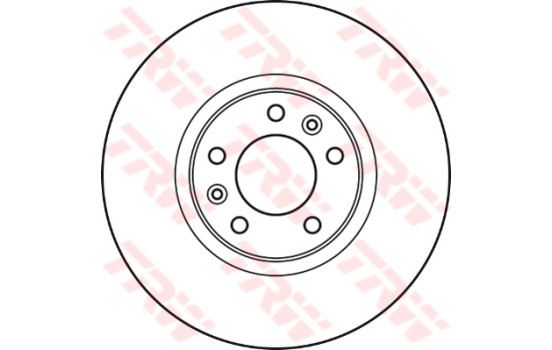 Brake Disc DF4971 TRW, Image 2