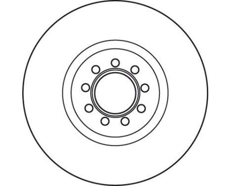 Brake Disc DF4984S TRW, Image 4