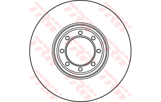 Brake Disc DF4985S TRW, Image 2