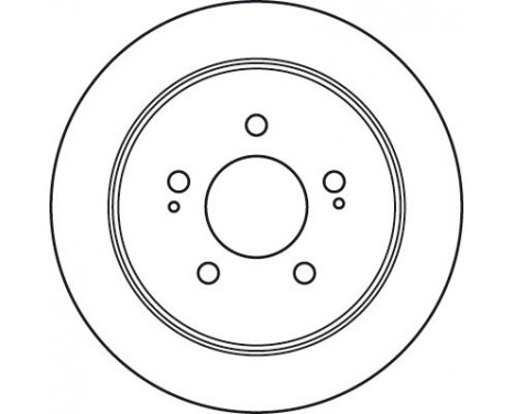 Brake Disc DF4986S TRW, Image 4