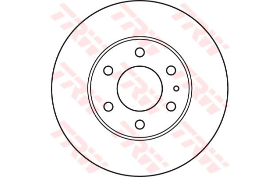 Brake Disc DF4987S TRW, Image 2