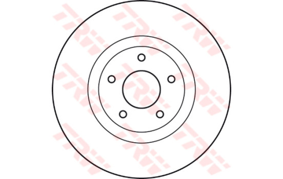 Brake Disc DF4989S TRW, Image 2