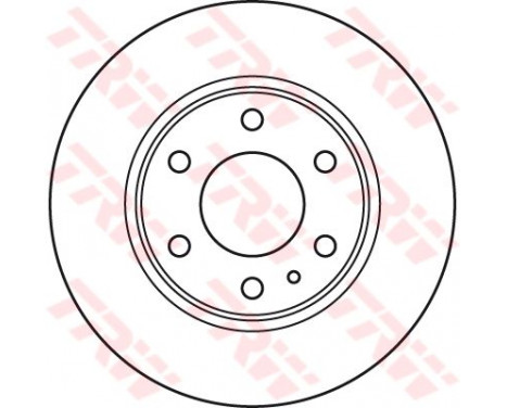 Brake Disc DF4992S TRW, Image 2