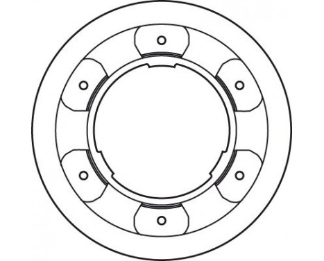 Brake Disc DF4993S TRW, Image 4