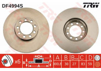 Brake Disc DF4994S TRW