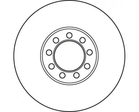 Brake Disc DF4994S TRW, Image 4