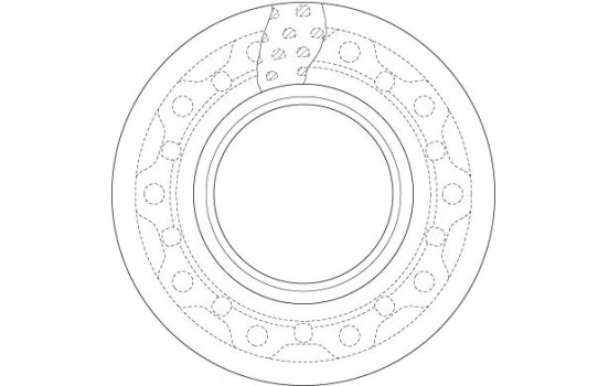 Brake Disc DF5017S TRW