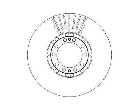 Brake Disc DF5029S TRW, Image 2