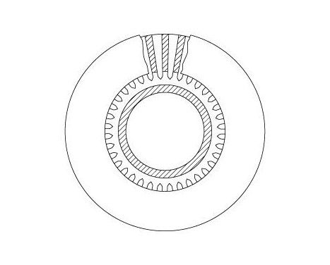Brake Disc DF5063S TRW, Image 2