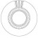 Brake Disc DF5063S TRW, Thumbnail 2