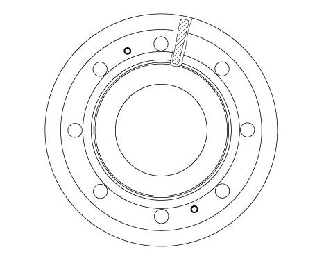Brake Disc DF5093S TRW