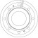 Brake Disc DF5093S TRW