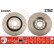 Brake Disc DF6005 TRW