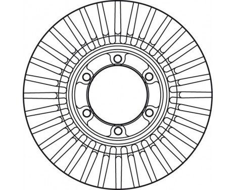 Brake Disc DF6007 TRW, Image 2