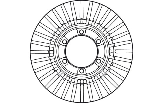 Brake Disc DF6007 TRW, Image 2