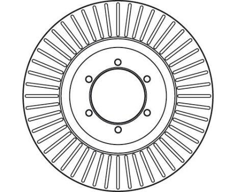 Brake Disc DF6008S TRW, Image 4