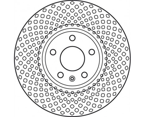 Brake Disc DF6015S TRW, Image 3