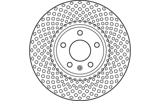 Brake Disc DF6015S TRW, Image 3