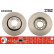 Brake Disc DF6020S TRW