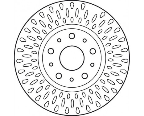 Brake Disc DF6021 TRW, Image 4