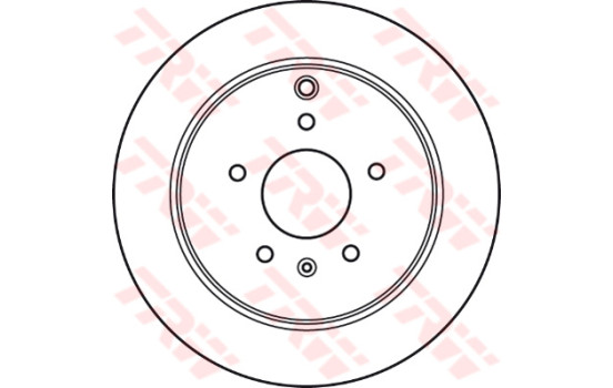 Brake Disc DF6024 TRW, Image 2