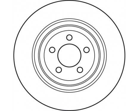 Brake Disc DF6028S TRW, Image 4