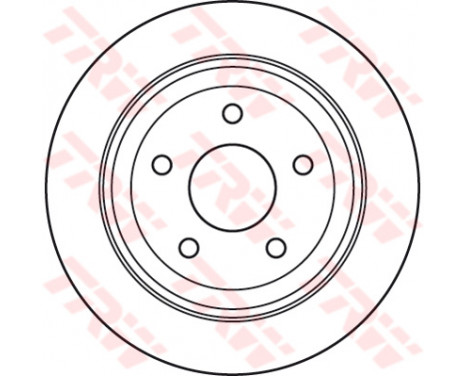 Brake Disc DF6029 TRW, Image 2