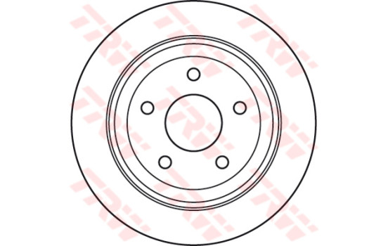 Brake Disc DF6029 TRW, Image 2