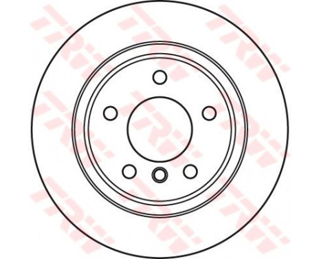 Brake Disc DF6033 TRW, Image 2