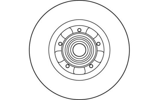 Brake Disc DF6043BS TRW, Image 2