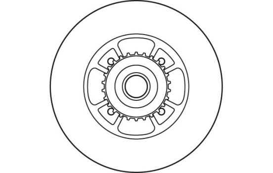 Brake Disc DF6045BS TRW, Image 2
