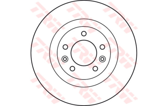 Brake Disc DF6047 TRW, Image 2