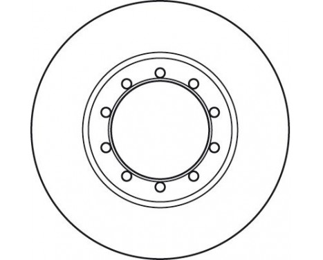 Brake Disc DF6049 TRW, Image 2