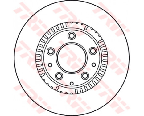 Brake Disc DF6068 TRW, Image 2